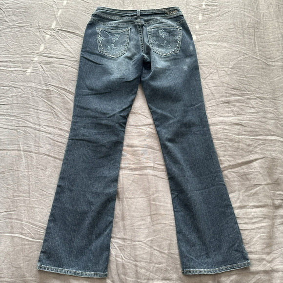 Silver Jeans Women’s Bootcut Western Mid Rise 29x30 Julia - Picture 2 of 11